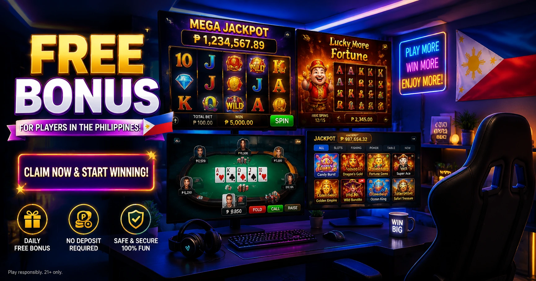 Maximize Your Gaming Experience with Free Welcome Bonus No Deposit Required Philippines - image 1